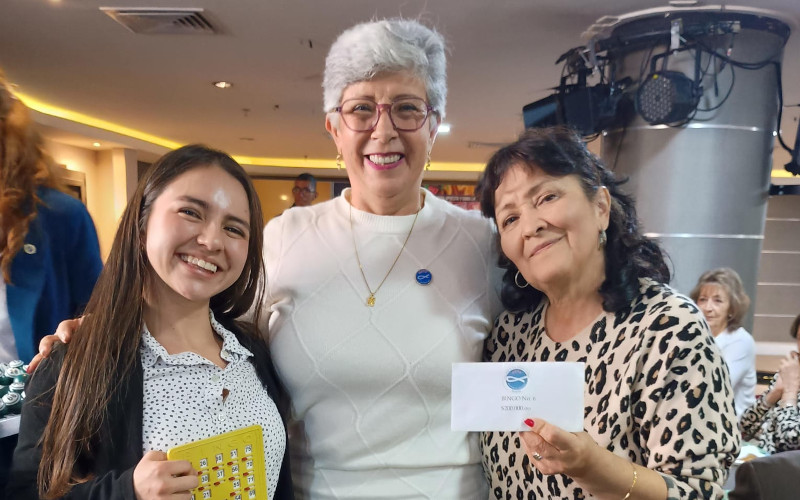 Éxito total en el bingo pro fondos